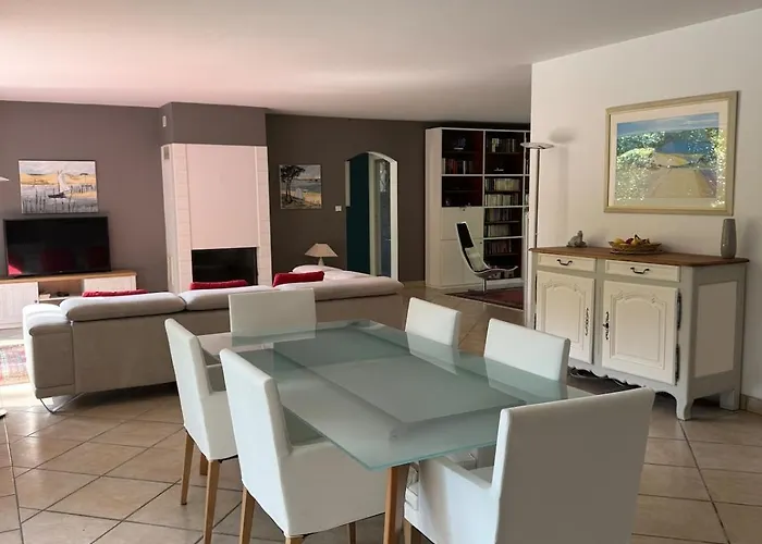 וילה 3 Etoiles Piscine Chauffee 6 Pers ביסקארוס